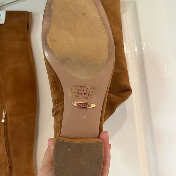 Knee high suede boots - Picture 4 of 4